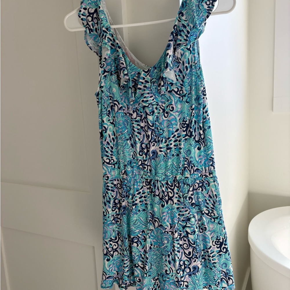 Lilly Pulitzer Blue and White Dress